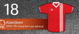 Jersey Fútbol Aberdeen 1976-1979