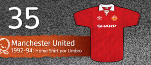 Jersey Fútbol Manchester United 1992-1994